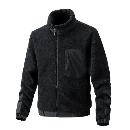Manteau en laine confortable pour homme - chaud pour l'hiver