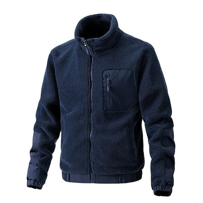Manteau en laine confortable pour homme - chaud pour l'hiver