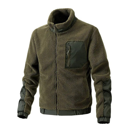Manteau en laine confortable pour homme - chaud pour l'hiver