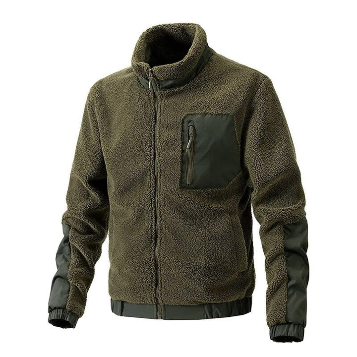 Manteau en laine confortable pour homme - chaud pour l&