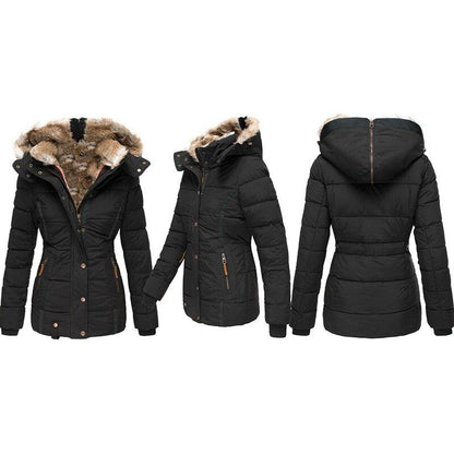 Damen Wintermantel Bequem Warm Elegant - IdealeKleiden