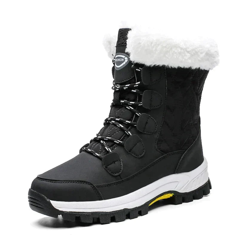 Bottes d'hiver chaudes et confortables pour femme