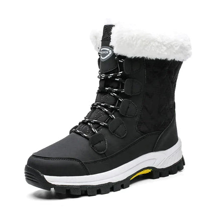 Bottes d'hiver chaudes et confortables pour femme