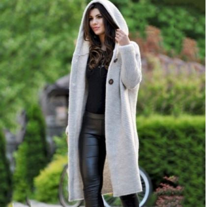 Pull douillet pour femme style automne