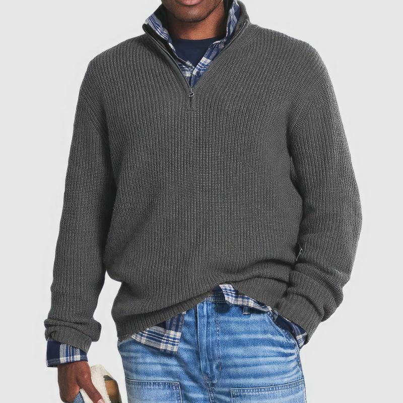 Pull moderne en maille pour homme