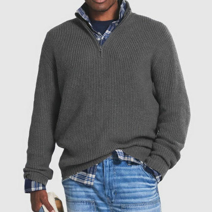 Pull moderne en maille pour homme
