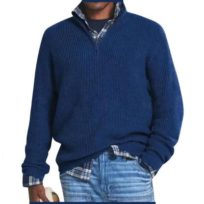 Pull moderne en maille pour homme