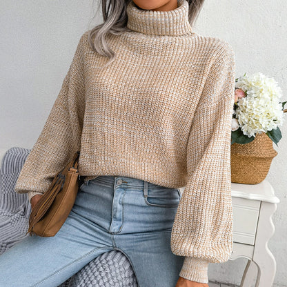 Pulls à col roulé confortables pour femmes