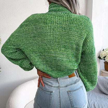Bequeme Damenpullover mit Rollkragen - IdealeKleiden