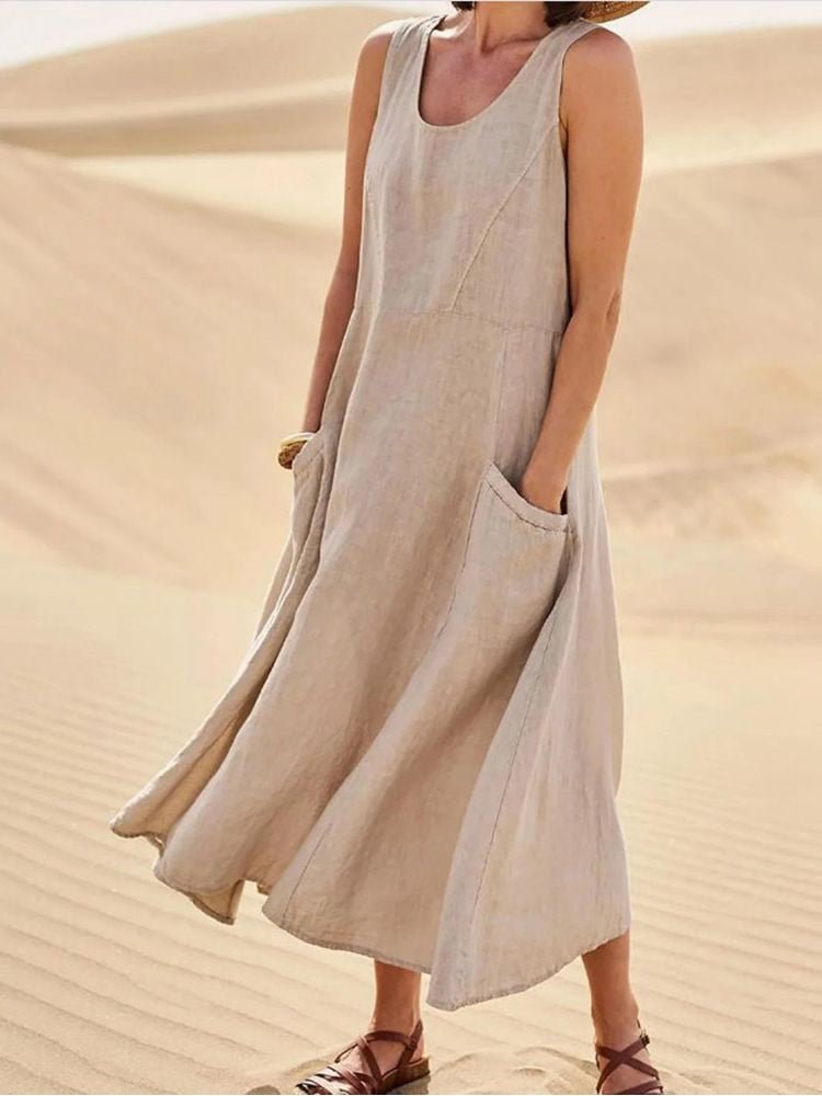 Sommerkleid Leicht Elegant - IdealeKleiden