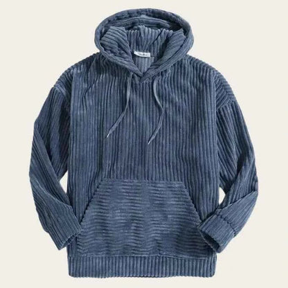 Herren Cord Jackete Kapuze - IdealeKleiden