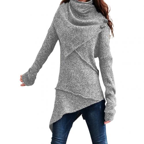 Pull tricoté doux pour femme