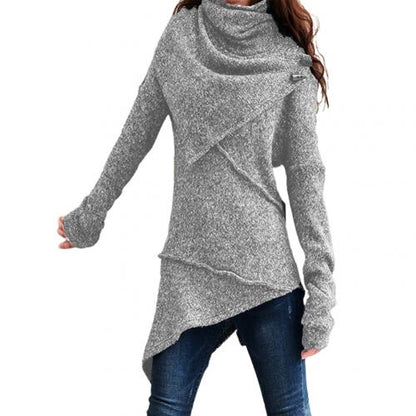 Pull tricoté doux pour femme