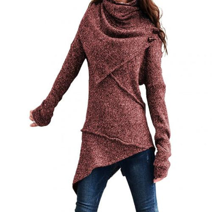 Pull tricoté doux pour femme