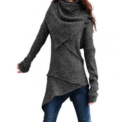 Weiches Strickoberteil Damen Pullover - IdealeKleiden