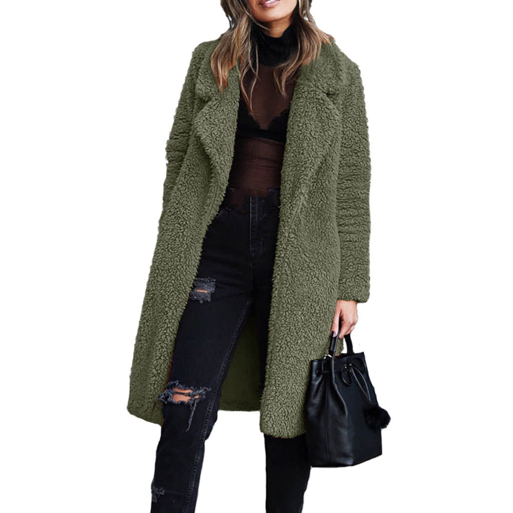Veste Teddy femme douce et chaude