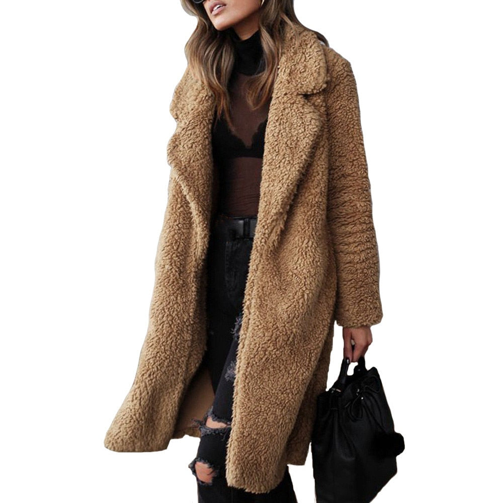 Veste Teddy femme douce et chaude