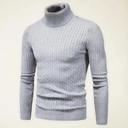 Pulls col roulé homme coupe slim