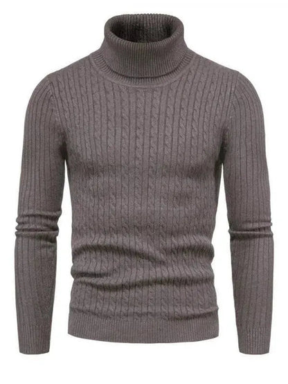 Pulls col roulé homme coupe slim
