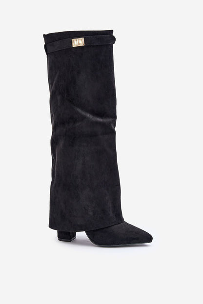 Elegante Stiefel Mit Riemchen Damen Schuhe - IdealeKleiden
