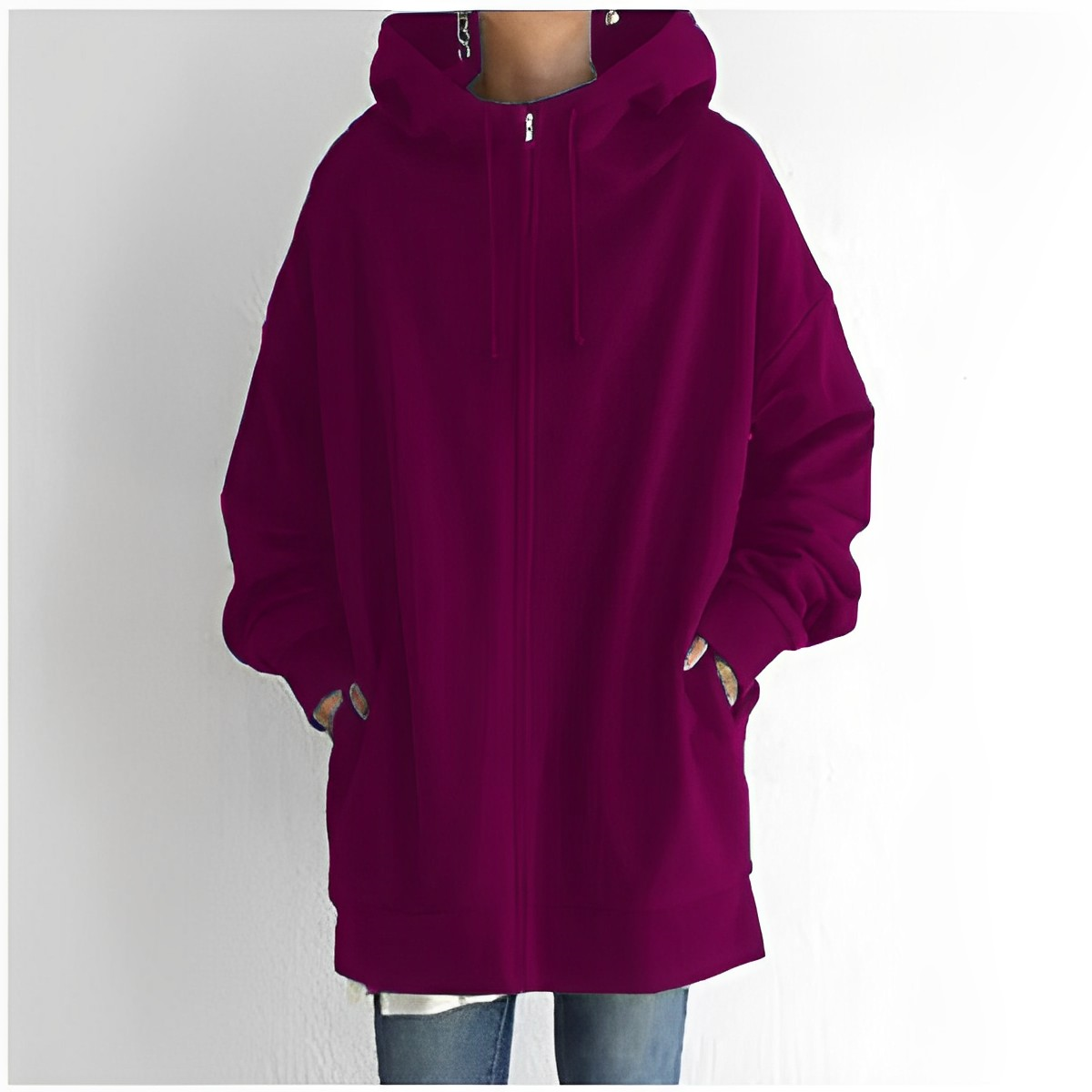 Sweat à capuche femme Style confiant