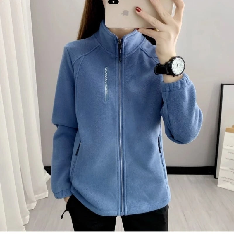 Veste polaire femme manteau d'hiver chaud
