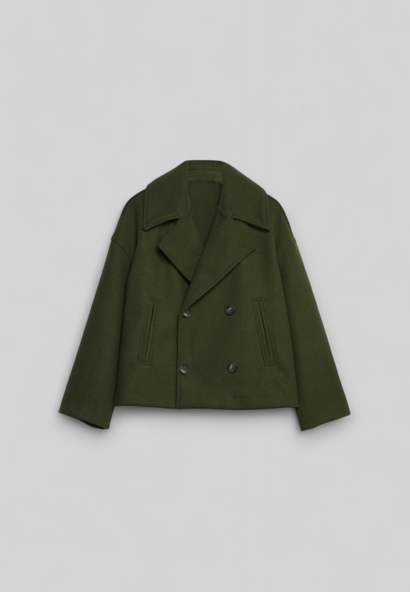 Manteau d'hiver élégant pour femme, coupe courte classique