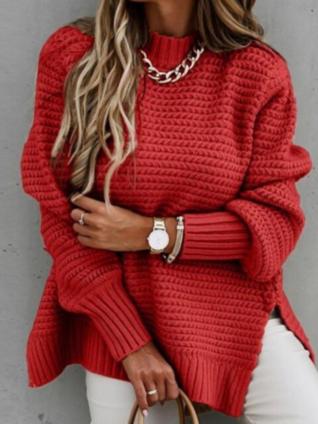Robe en maille douce | Pull élégant pour femme