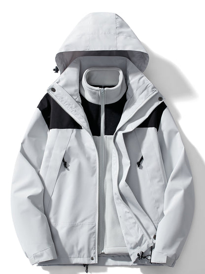 Veste d'hiver pratique 3-en-1 femme automne