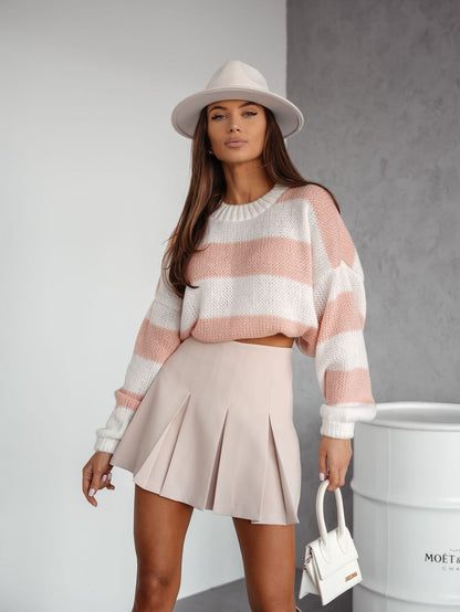 Gilet léger tricoté décontracté pull écharpe pour femme