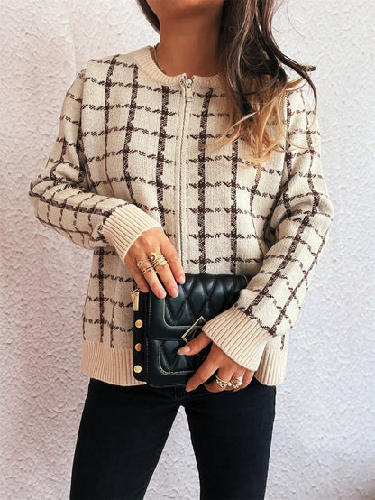 Manteau d'hiver pratique avec poches pour femme