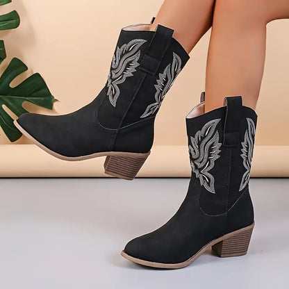 Bottes de cowboy tendance style western