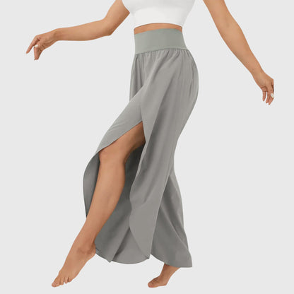Pantalon Bohème Femme Large Confortable Fendu