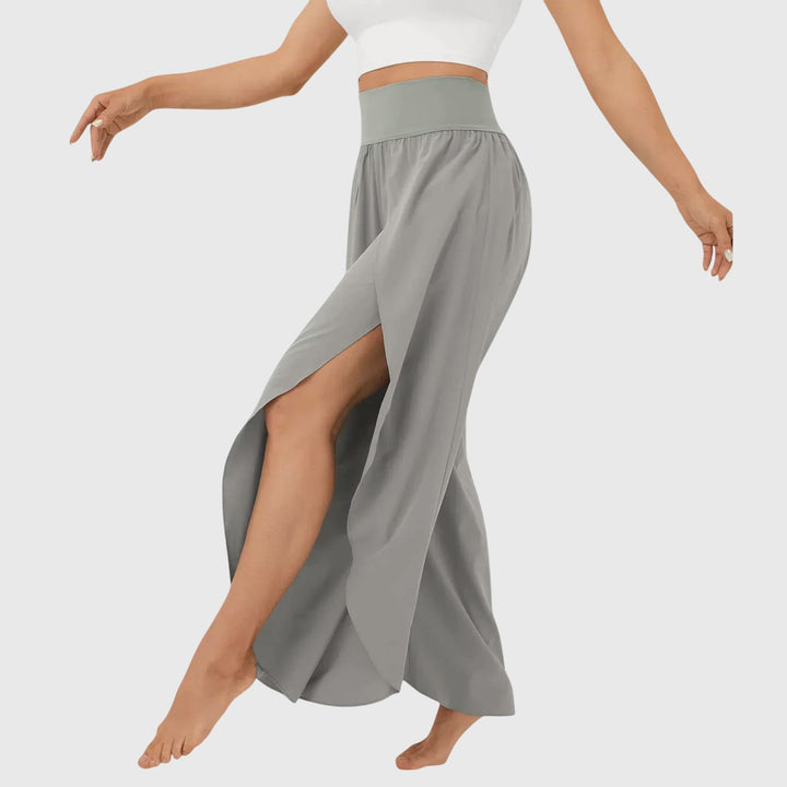 Pantalon Bohème Femme Large Confortable Fendu