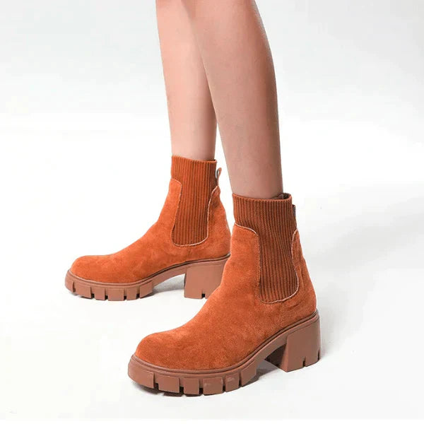 Bottes d'hiver souples Élastiques Confortables