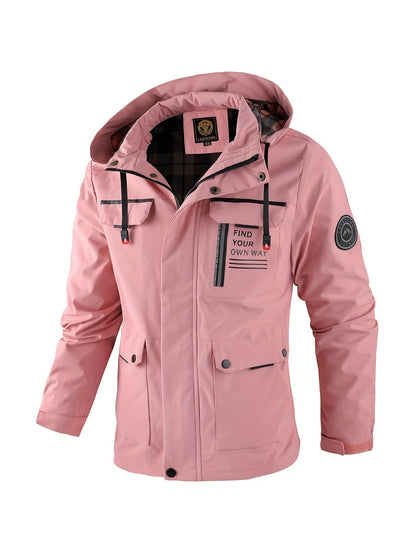 Veste pratique pour homme extérieur capuche