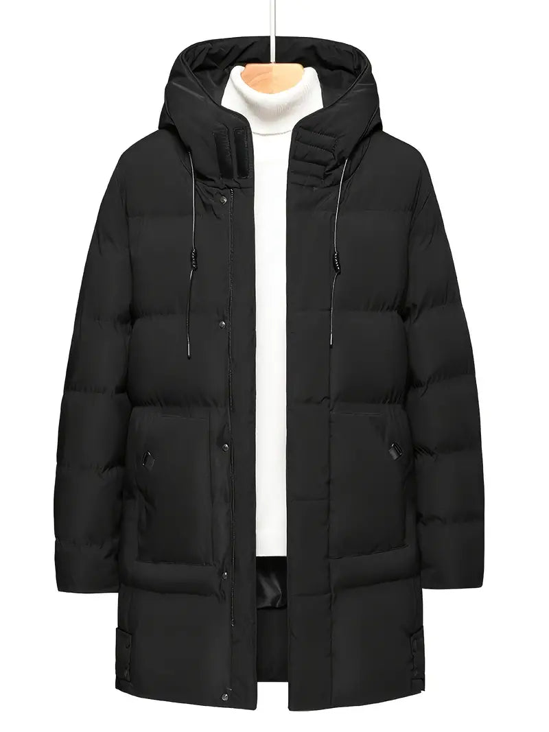 Doudoune chaude et isolante pour homme avec capuche