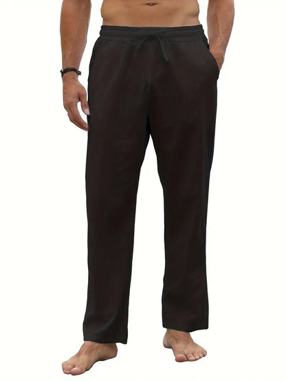 Pantalon de jogging décontracté pour homme confortable avec cordon de serrage