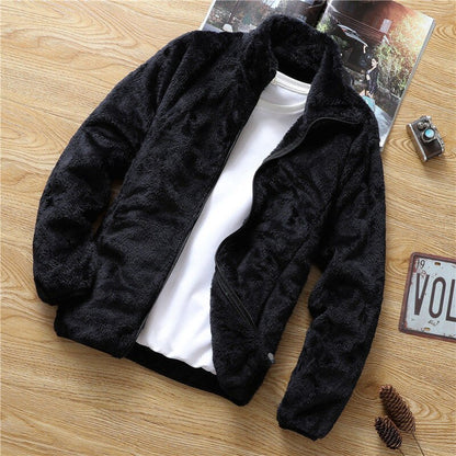 Veste polaire douillette double face