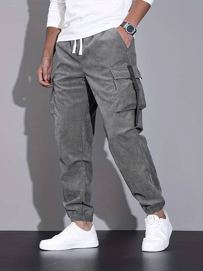 Leroy - Pantalon cargo pour homme confortable style moderne