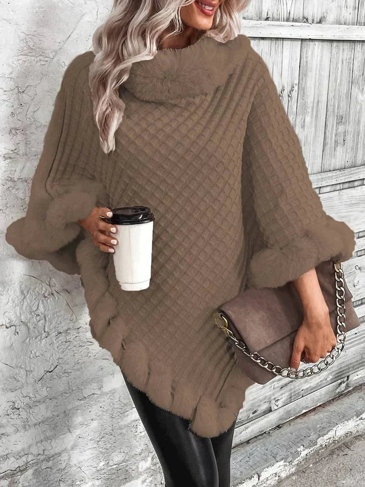 Pull tricoté moderne et tendance pour femme