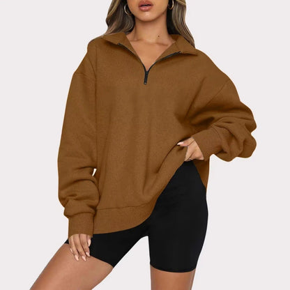 Veste d'hiver stylée Zippée Moderne Décontractée