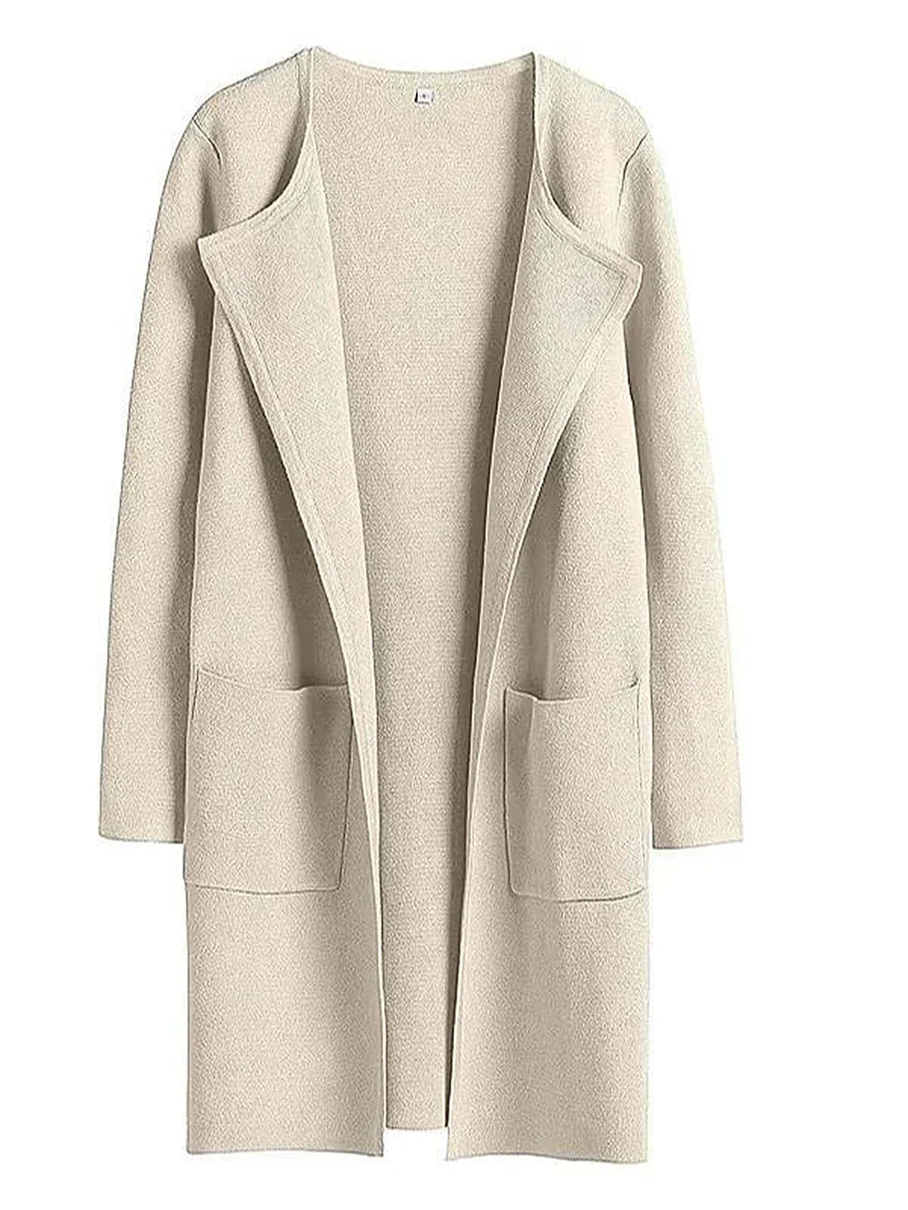 Manteau Femme Longueur Genou Coupe Ample