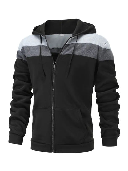 Sweat à capuche coloré effet lumineux homme