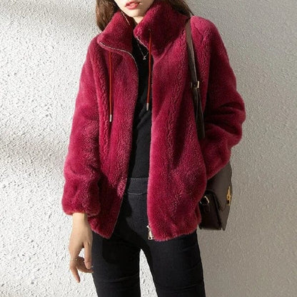 Veste d'hiver femme zippée moderne