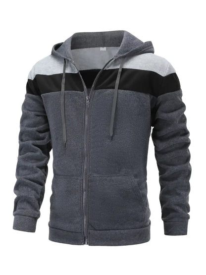 Sweat à capuche coloré effet lumineux homme
