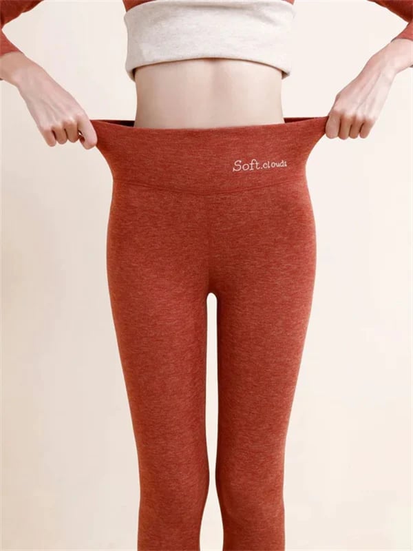 Legging d'hiver polaire pour femme - Chaud et ajusté