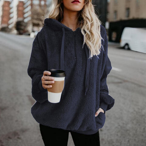 Sweat-shirt à capuche Confortable Chaud Douillet