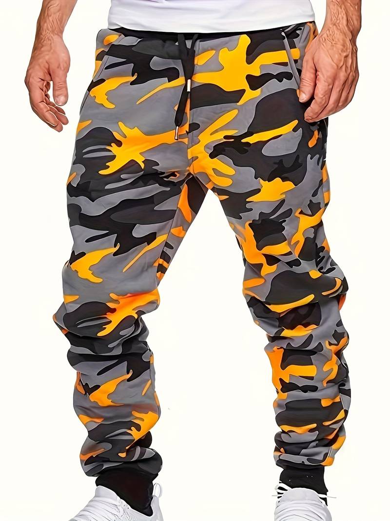 Jogging Fille Camouflage Avec Poches