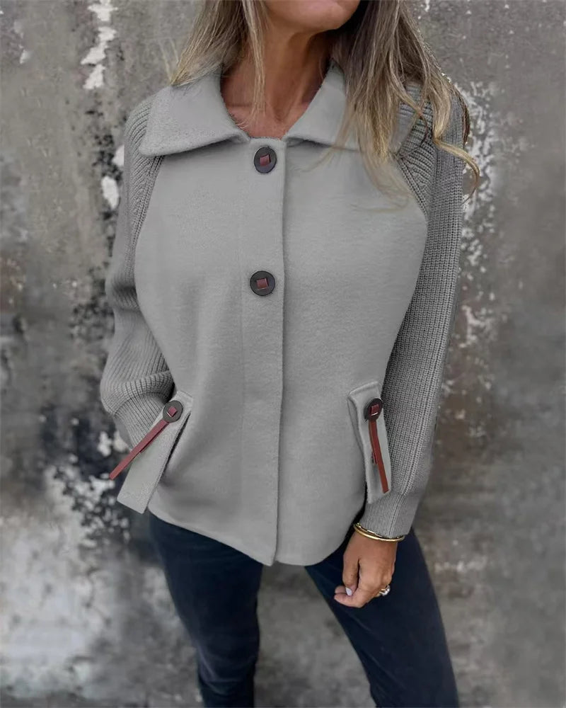 Veste d'hiver élégante et légère pour femme
